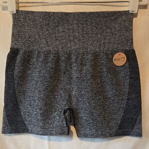 PINK Victoria's Secret High Waist Gray Shortie Shorts Size Small